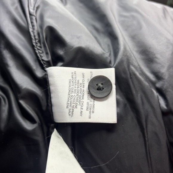 Helmut Lang Down Puffer Vest Asymmetrical Womens Size P Petite Small - Picture 4 of 5